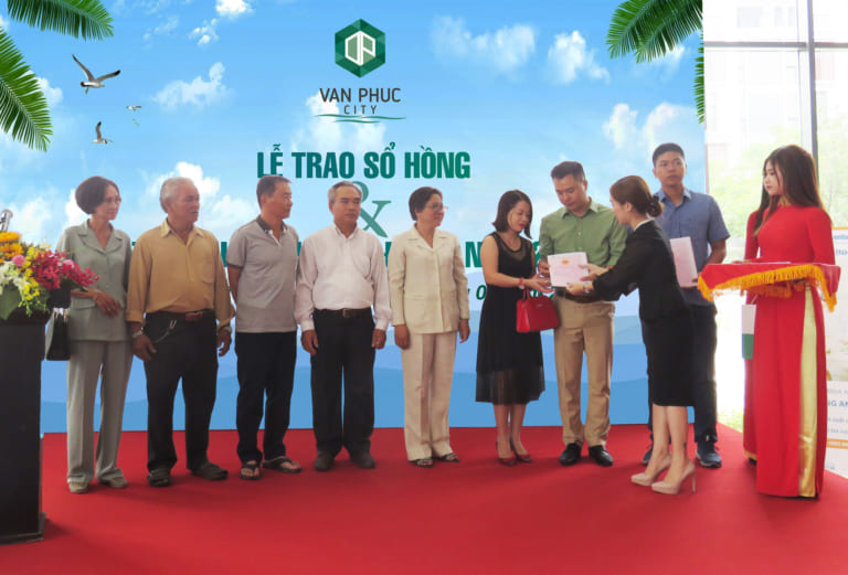 Tập đoàn Đại Phúc trao sổ hồng và tri ân khách hàng đợt 1 năm 2018