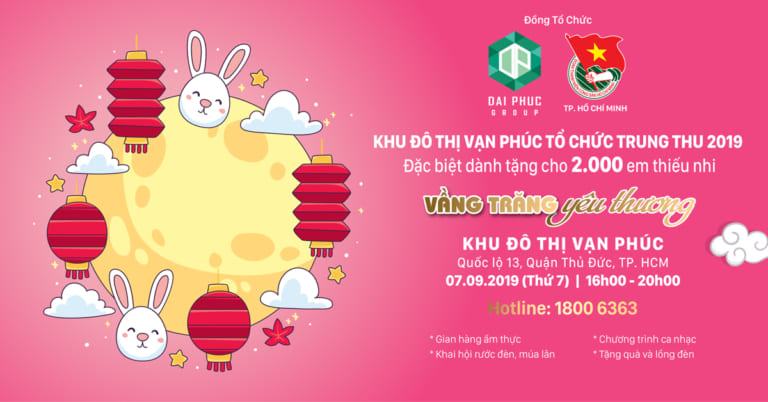 Tập đoàn Bất động sản Đại Phúc tổ chức Trung thu cho hơn 2.000 trẻ em