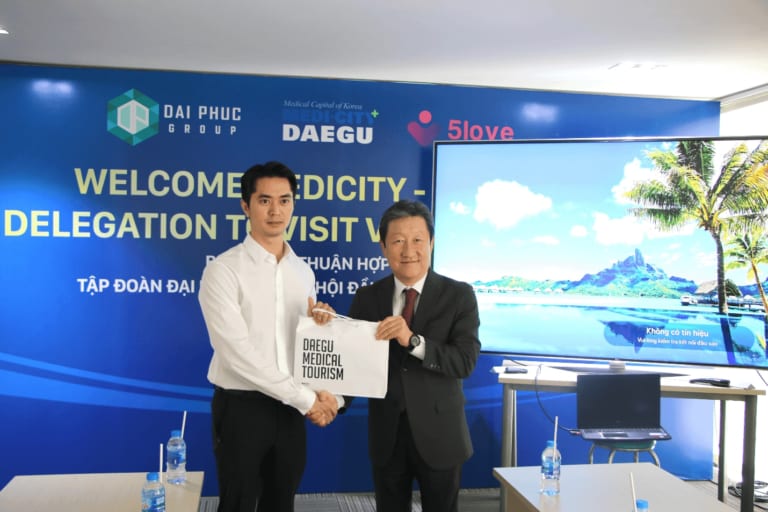 Hiệp hội Doanh nghiệp TP.Daegu Hàn Quốc mở đường đầu tư vào Khu đô thị Vạn Phúc