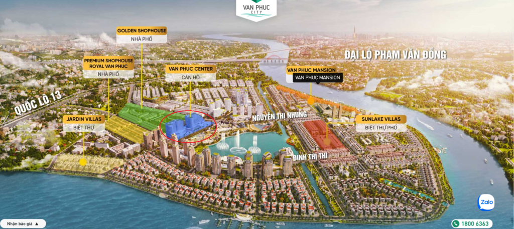 Khu đô thị Vạn Phúc City