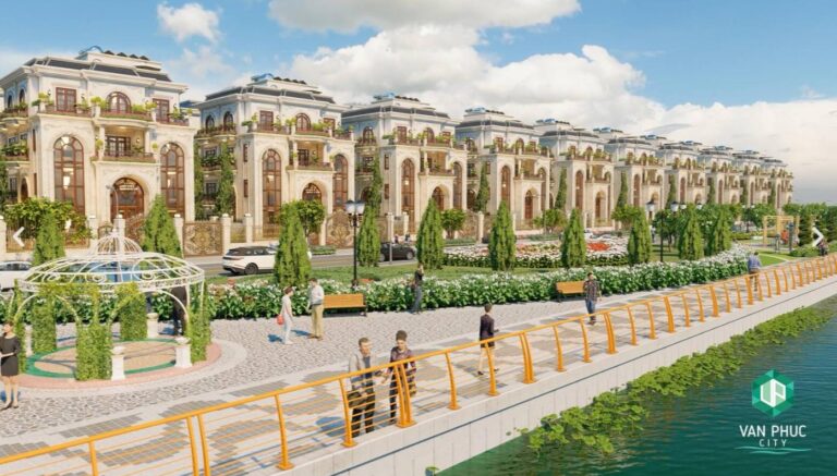 Vị trí biệt thự Jardin Villas Vạn Phúc City