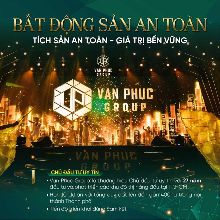 BẤT ĐỘNG SẢN AN TOÀN – TÍCH SẢN AN TOÀN – GIÁ TRỊ BỀN VỮNG
