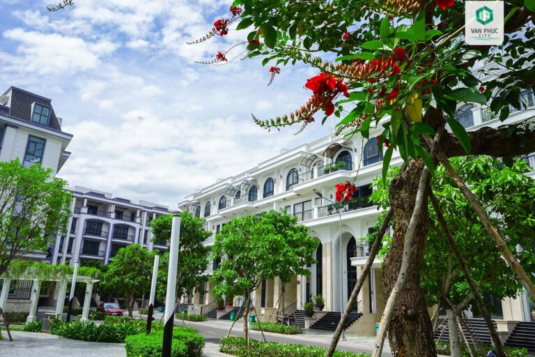 Không gian xanh tại Vạn Phúc City: lôi cuốn, say đắm lòng người