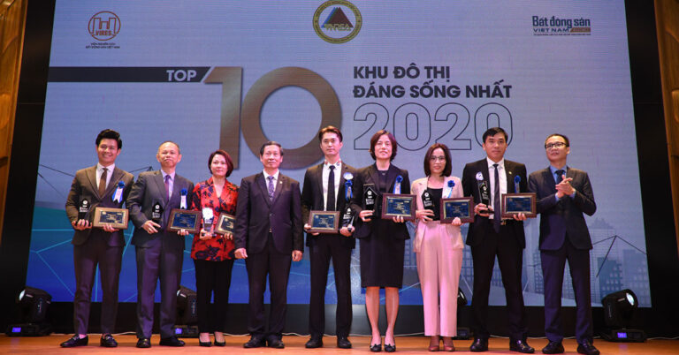 Vạn Phúc City nhận danh hiệu Top 10 khu đô thị đáng sống nhất năm 2020