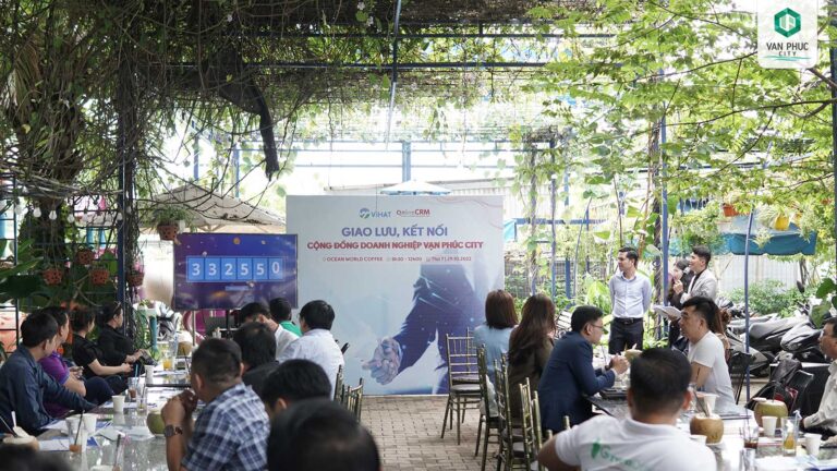 Giao lưu kết nối cộng đồng doanh nghiệp tại Vạn Phúc City