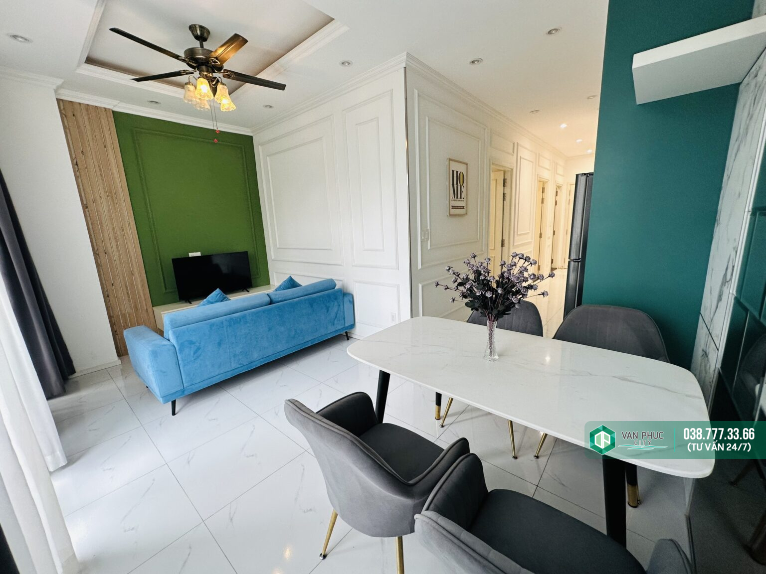 Căn Hộ Dịch Vụ 2 Phòng Ngủ tại Vạn Phúc City full Nội Thất - Hình ảnh 10