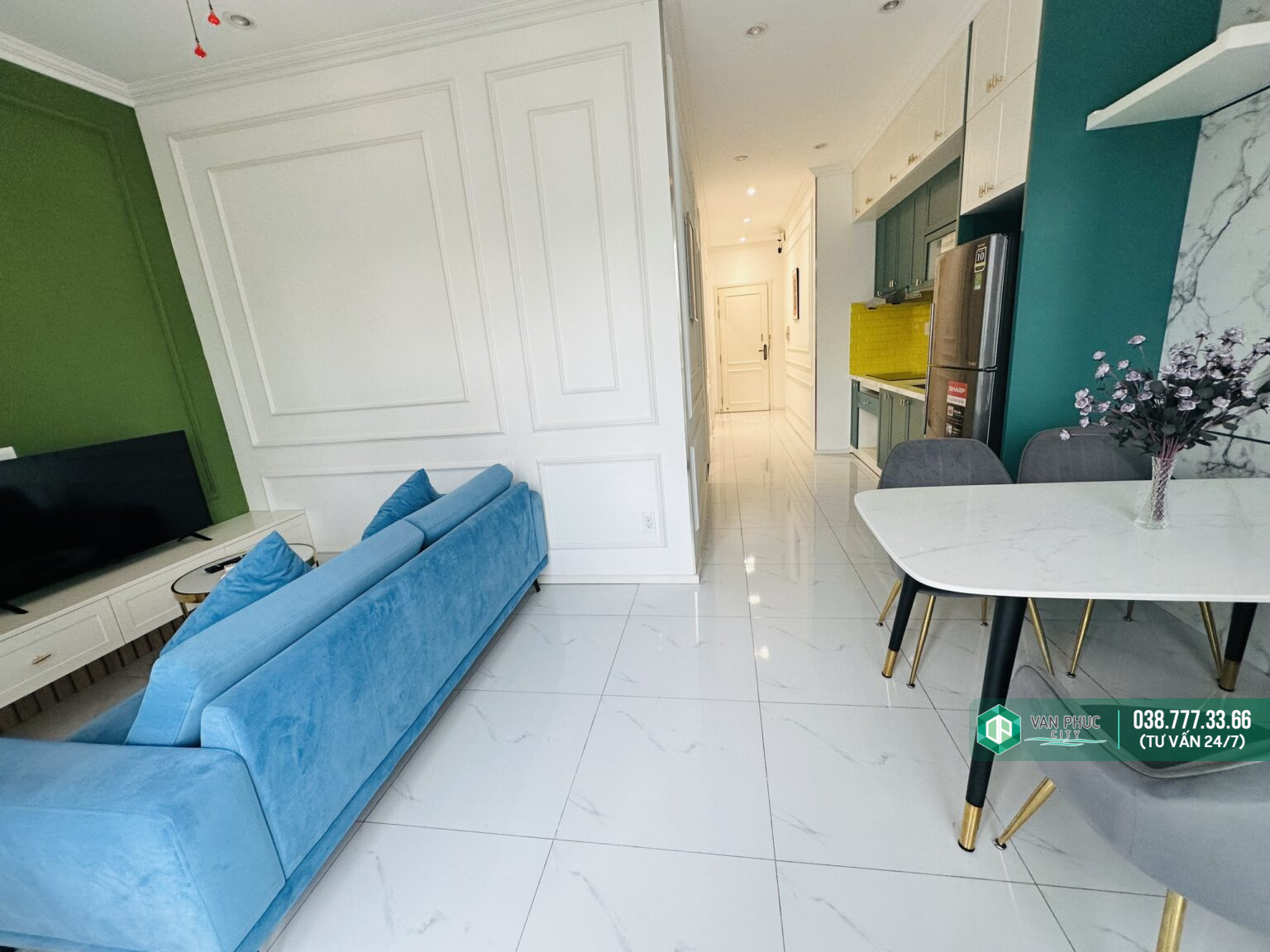 Căn Hộ Dịch Vụ 2 Phòng Ngủ tại Vạn Phúc City full Nội Thất - Hình ảnh 13