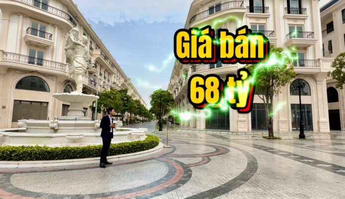 CƠ HỘI VÀNG – BÁN NHÀ GÓC 2 MẶT TIỀN NGAY PHỐ ĐI BỘ VIP NHẤT KHU VỰC