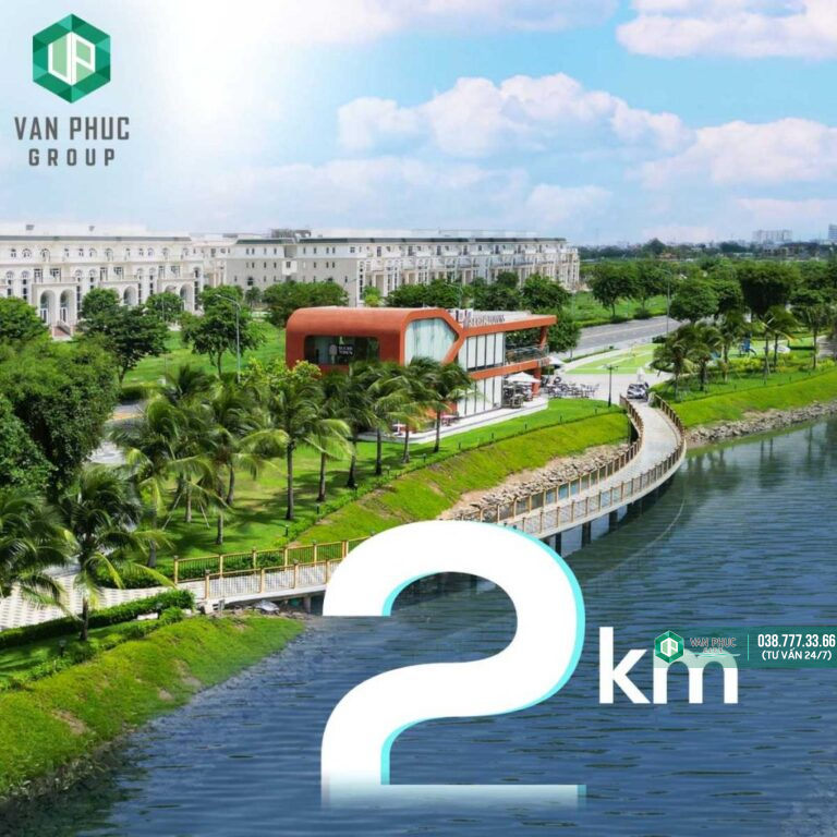 KÊNH SÔNG TRĂNG – VẺ ĐẸP SINH THÁI GIỮA LÒNG VẠN PHÚC CITY