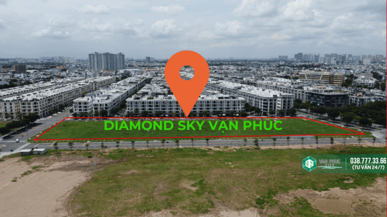 Vị trí căn hộ Diamond Sky – Tâm điểm kết nối tại TP. Thủ Đức