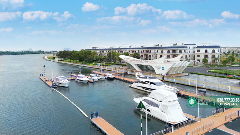 Bến du thuyền Marina Royal – Biểu tượng sống thượng lưu tại Vạn Phúc City