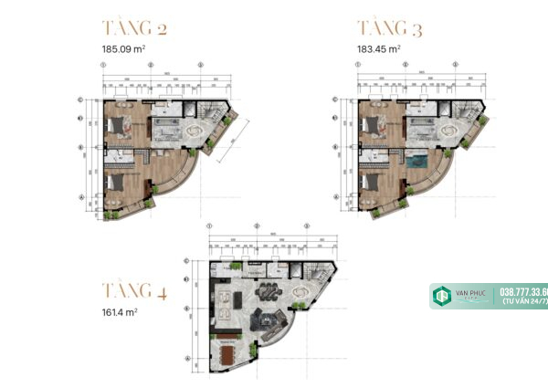 Siêu Vị Trí! Căn Góc Vạn Phúc City – 1.200m², 4 Tầng, Giá 140 Triệu/Tháng - Hình ảnh 8