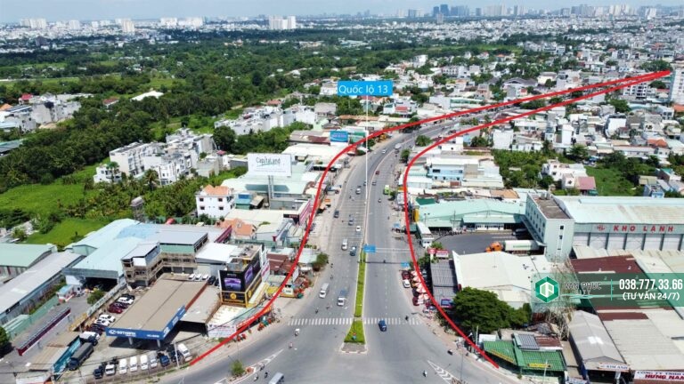 MỞ RỘNG QUỐC LỘ 13 – ĐÒN BẨY GIA TĂNG GIÁ TRỊ CHO DIAMOND SKY VẠN PHÚC CITY