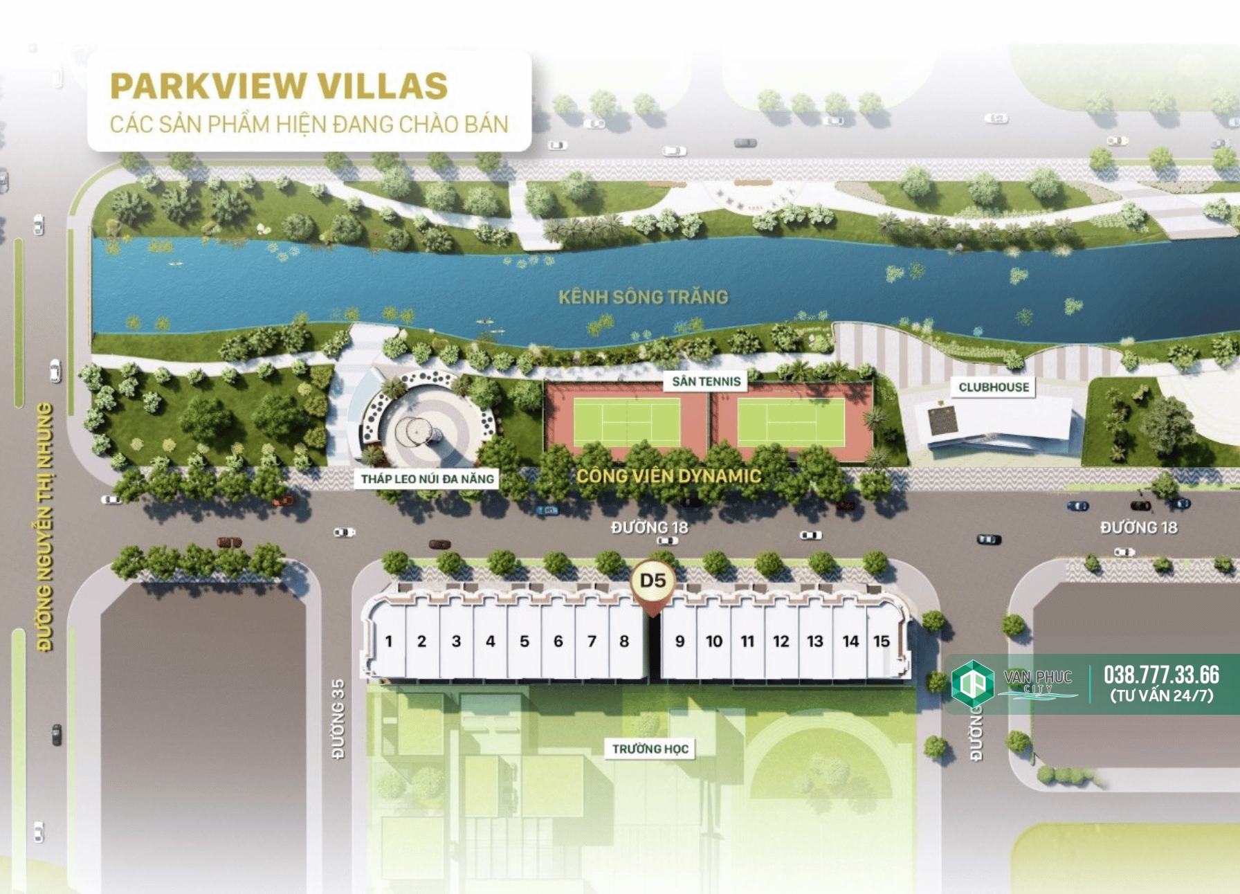 Parkview Shopvilla D5-02, 03, 06, 07 – Shophouse View Công Viên Đẹp Tại Vạn Phúc City - Ảnh 8