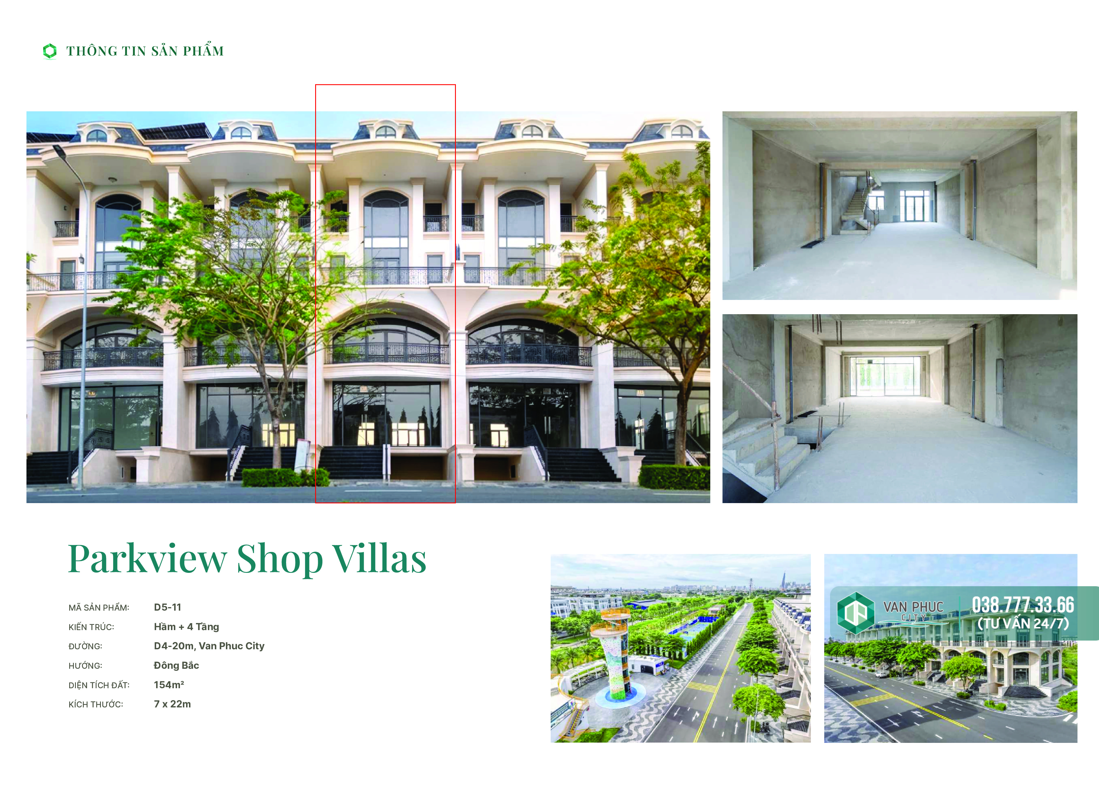 Parkview Shopvilla D5-02, 03, 06, 07 – Shophouse View Công Viên Đẹp Tại Vạn Phúc City - Ảnh 17