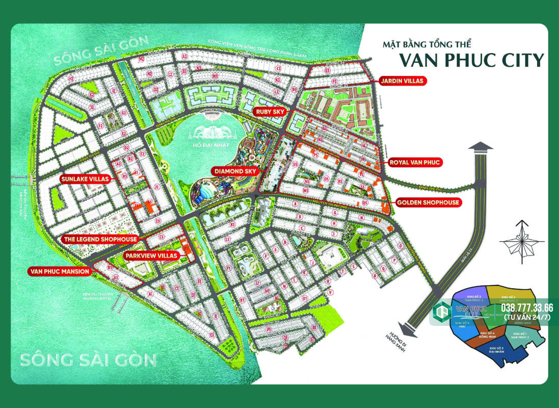 Khu đô thị Vạn Phúc City