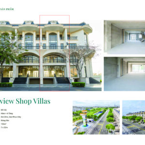 Parkview Shopvilla D5-02, 03, 06, 07 – Shophouse View Công Viên Đẹp Tại Vạn Phúc City