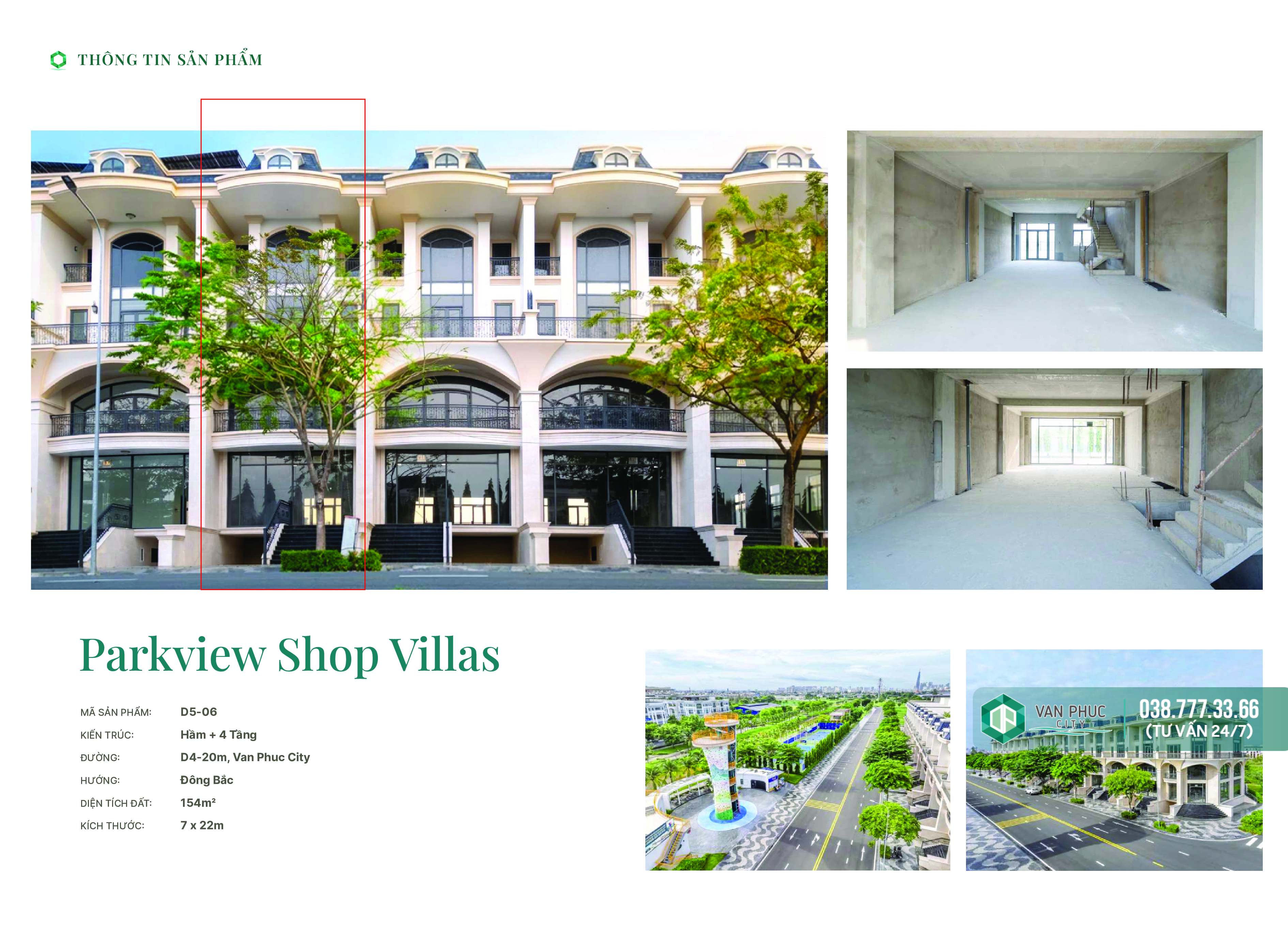 Parkview Shopvilla D5-02, 03, 06, 07 – Shophouse View Công Viên Đẹp Tại Vạn Phúc City - Ảnh 13