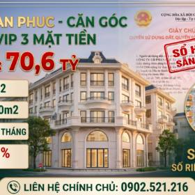 Royal Vạn Phúc G3-27 – Shophouse Mặt Tiền Đường 41, Diện Tích Lớn, Giá 67,1 Tỷ