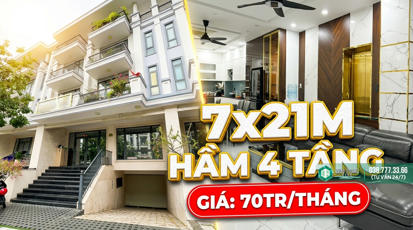 Cho Thuê Nhà Phố Mặt Tiền 7x21M – Hầm 4 Tầng, 700m² Sàn, Thang Máy, Full Nội Thất Cao Cấp
